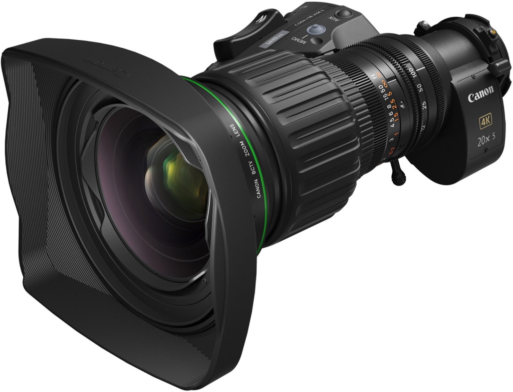 Новый вещательный объектив Canon CJ20ex5B