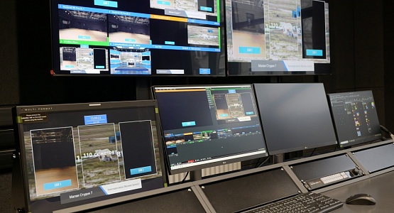 Техническое оснащение кинозала и телевизионных студий. Киностудия им. М. Горького