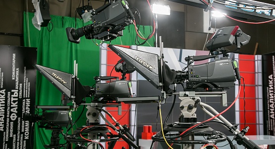 Модернизация парка студийных камер. ОТРК «Югра»