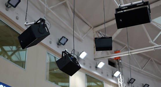 Системы звукоусиления и постановочного света. Спортивный комплекс «Самбо-70»