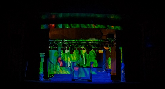 Multimedia complex and special lighting system. Tver State Puppet Theater