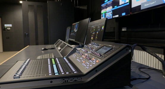 Техническое оснащение кинозала и телевизионных студий. Киностудия им. М. Горького