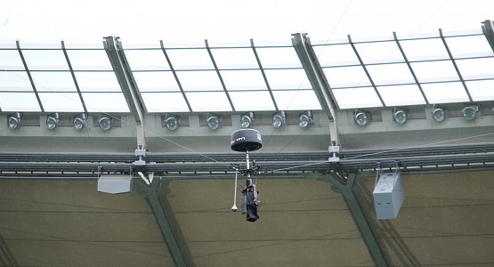 Temple of football. Television system of FC Krasnodar stadium