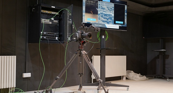 Техническое оснащение кинозала и телевизионных студий. Киностудия им. М. Горького