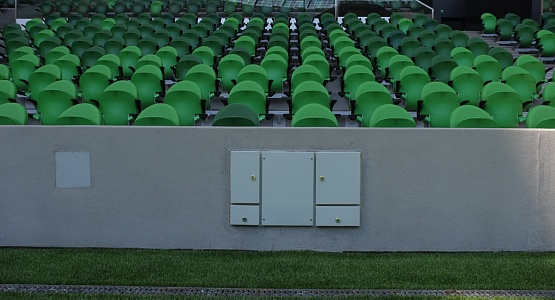 Temple of football. Television system of FC Krasnodar stadium