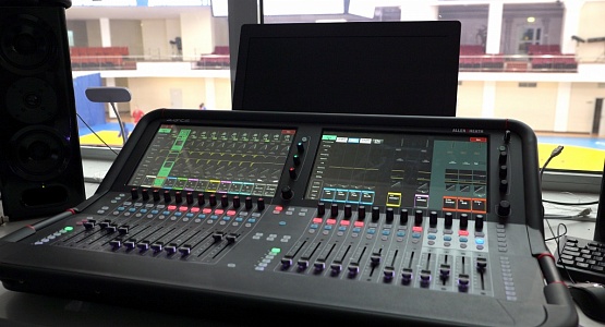 Системы звукоусиления и постановочного света. Спортивный комплекс «Самбо-70»